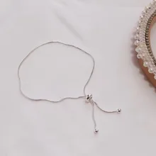 925 Серебряная цепочка из змеиных костей браслет маленькая толпа дизайн европейский и американский темперамент высокое качество ювелирные изделия женский браслет