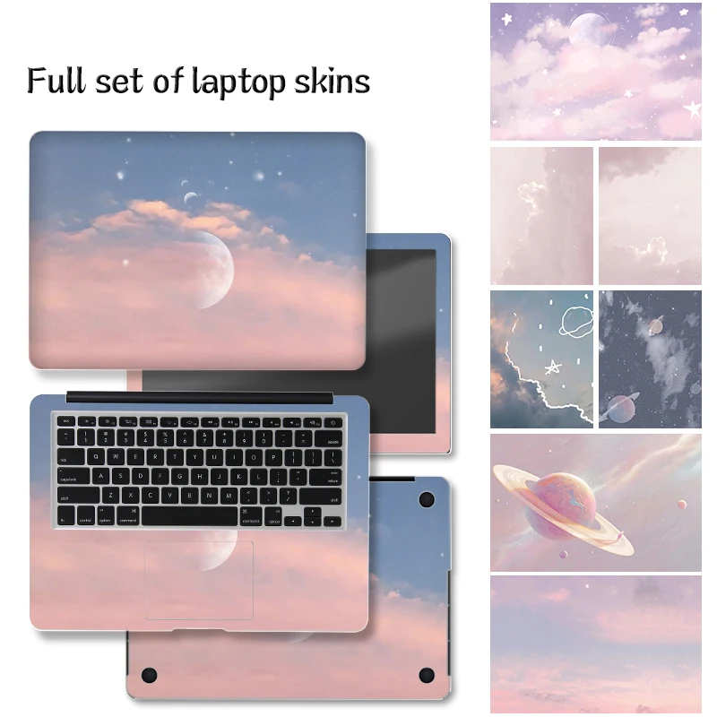 범용 노트북 스킨 스티커 커버 노트북 스킨 비닐 스티커 Macbook M1/Lenovo/Asus/Hp/Acer 용 13.3 14 15.6 17.3 데칼