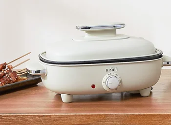 

Japan leans kitchen multi-function cooking pot net red roast beef steak hot pot six functions of pan electric cooker