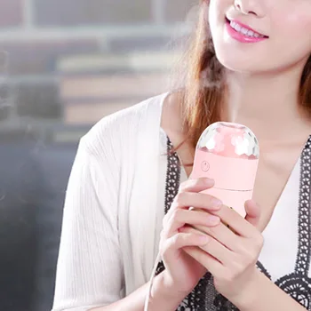 

175ml USB Humidifier Mini Air Humidifier with Night Light for Home Office Pink Mist Maker Luchtbevochtiger