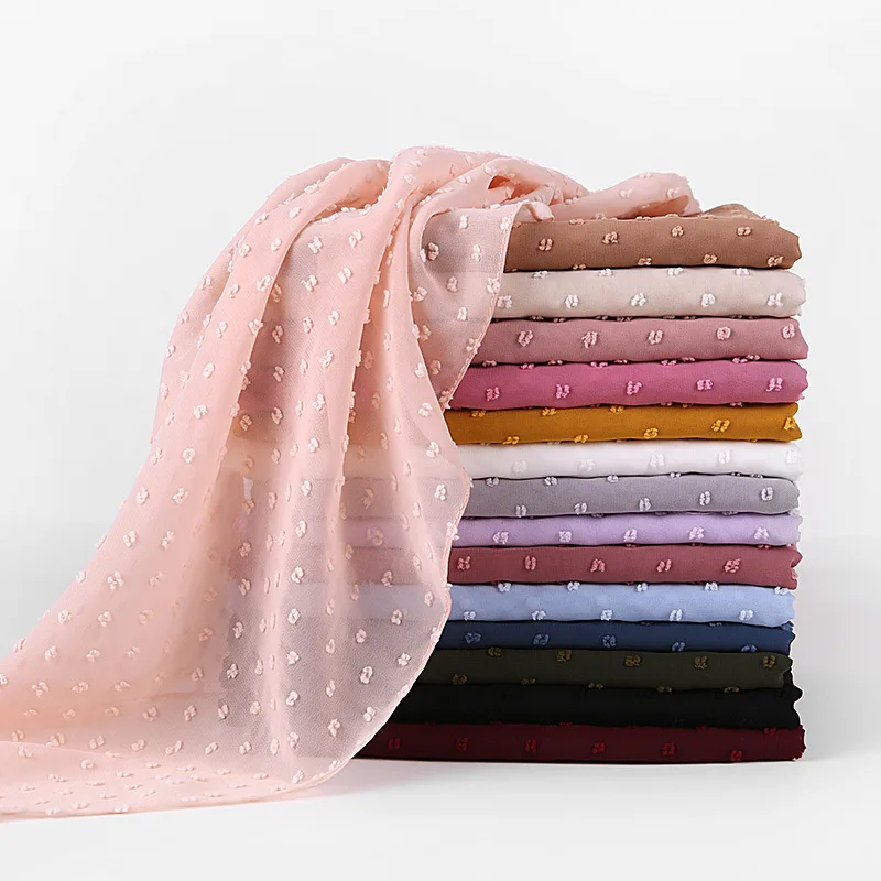 PROD 4001244064991 High Quality Bubble Chiffon Scarf Women Muslim Hijab
Scarf Shawl Wrap Solid Plain Colors 85x180cm 10pcs/lot
