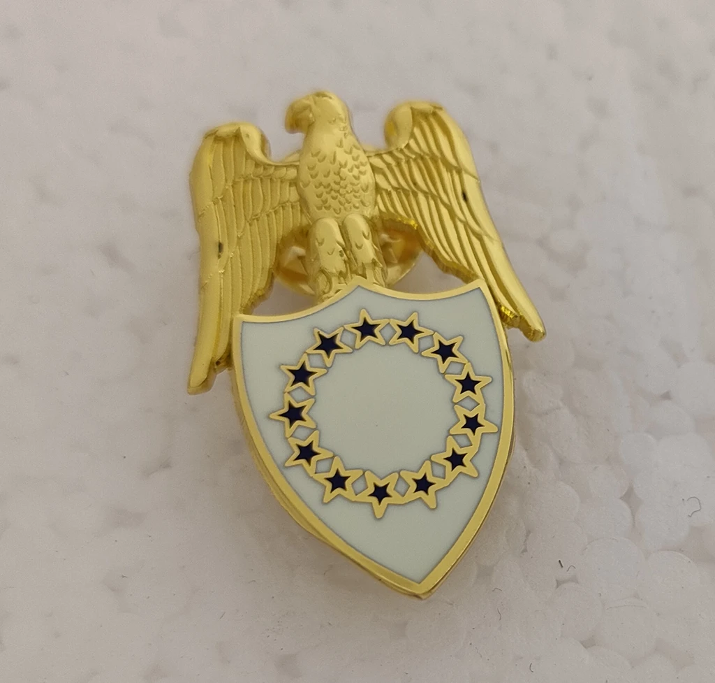 Tomwang2012.US ����� �̱��� ����� ������� ��ǥ�� �� HALLMARKED COLLAR INSIGNIA BADGE PIN