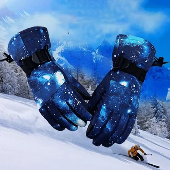 

Hot!Men/Women/Kids Ski Gloves Snowboard Gloves Ultralight Waterproof Winter Sonw Warm Fleece Motorcycle Snowmobile Riding Gloves