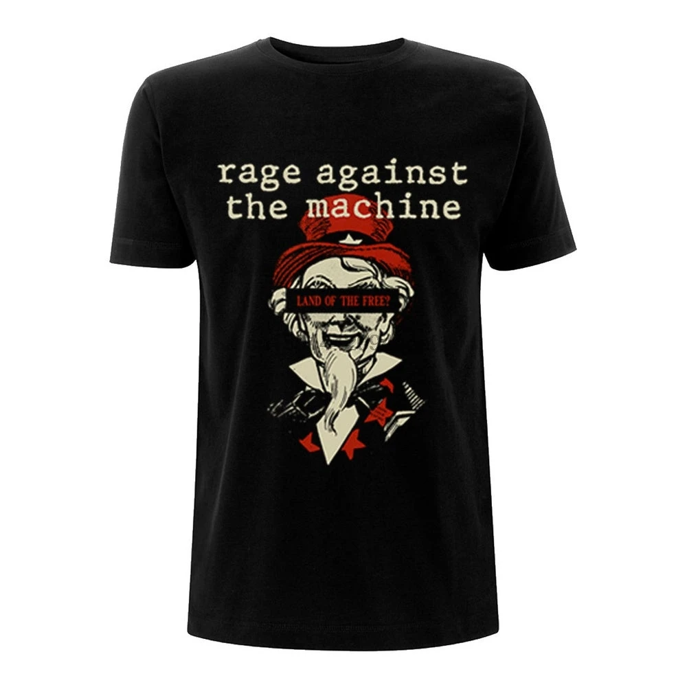 Мужская футболка с надписью Rage Against The Machine want Rock | одежда