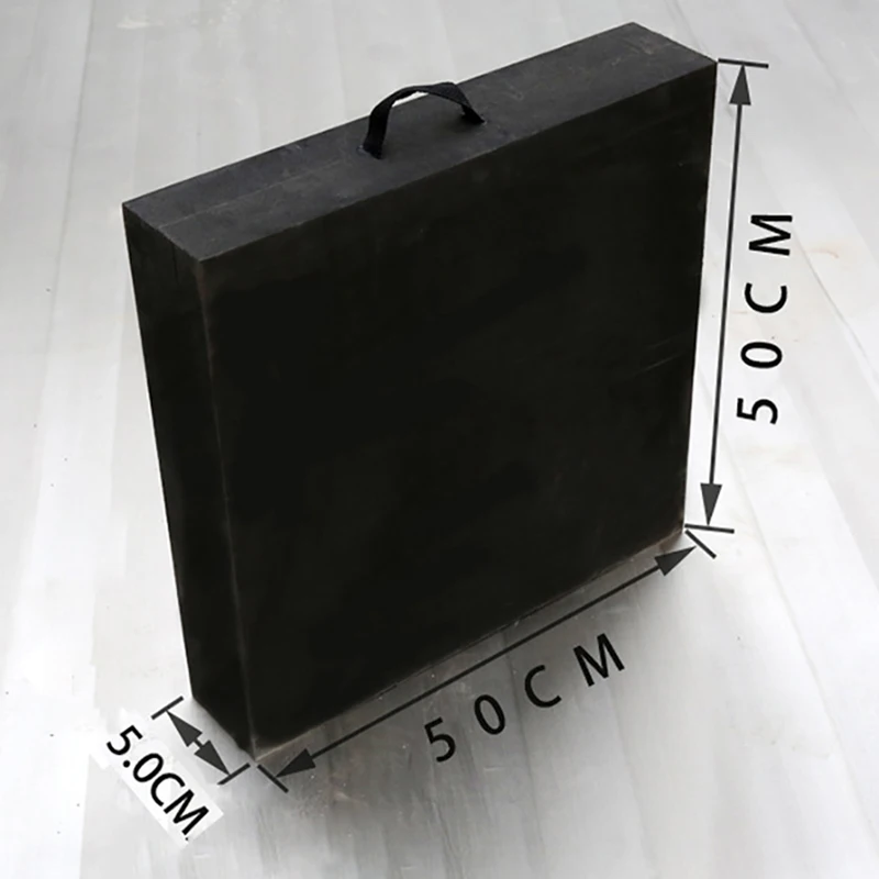 Archery Shooting Target Set 50 * 50 * 5cm EVA Foam Target With Target Papers Nails Outdoor Sports Hunting Archery Accessories