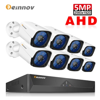 

Einnov 8CH CCTV NVR Video Surveillance System Security Camera IP AHD Camera Night Vision Remote Control Waterproof HD 2TB Danale