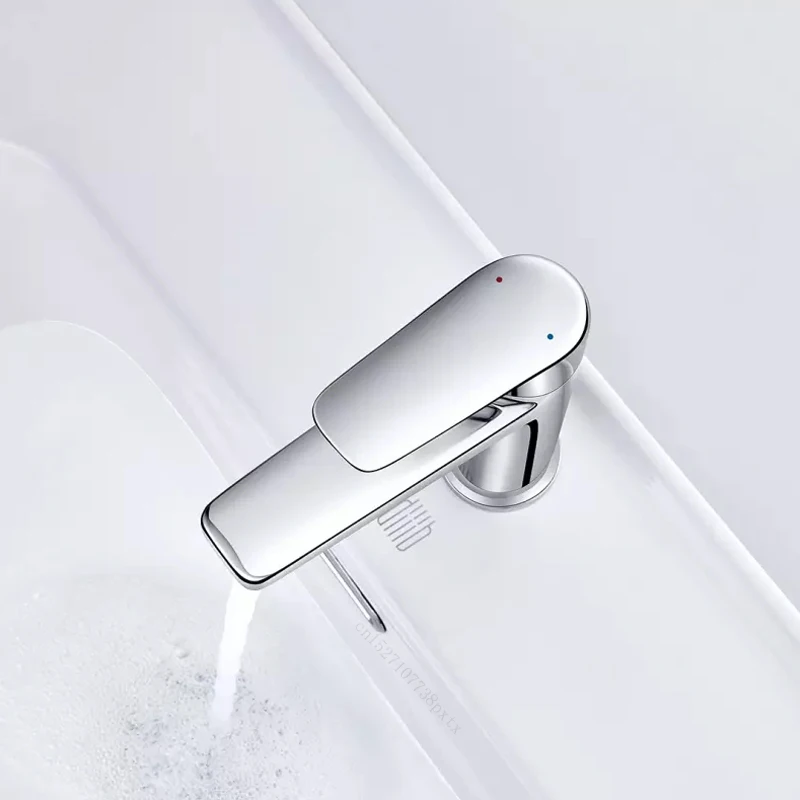 Xiaomi Dabai смеситель для ванной комнаты, смеситель для раковины, кран для холодной и горячей воды с выдвижным распылителем, однорычажная ручка