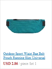 CONEED Fashion Waist Packs Unisex Sports Waterproof Belt Multi-Function Bag Zipper Messenger Bag Pouch Run Chest Waist Bag