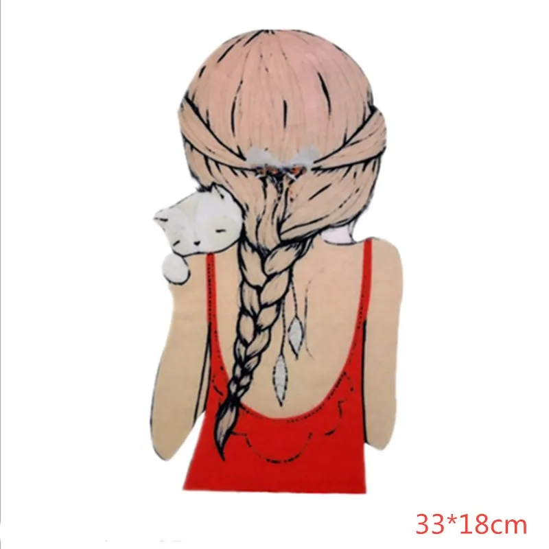 

Patch Garment Accessories Hot Drawing Hot Figure Beauty Back Cloth Paste DIY