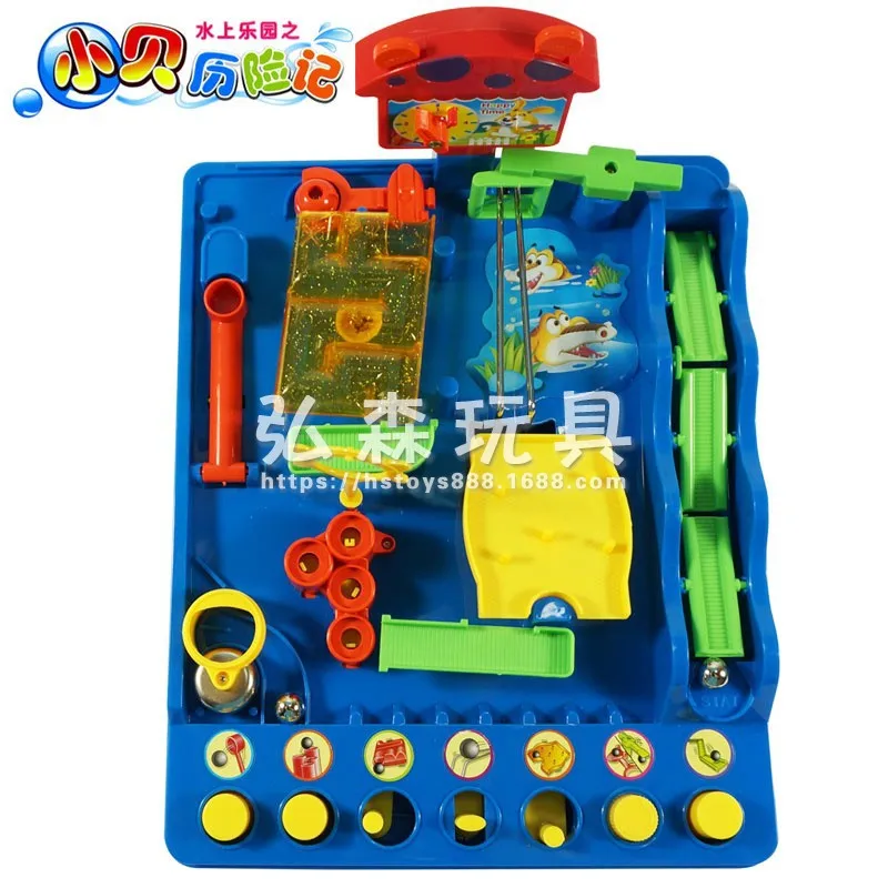

Water Park Beckham Adventures Adult Educational Tabletop Game Parent And Child Checkpoints Roll-on Maze CHILDREN'S Toy