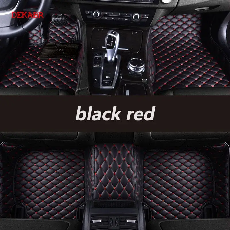 

Dekabr Custom car floor mats for Toyota All Models land cruiser prado camry rav4 corolla highlander yaris venza prius Alphard