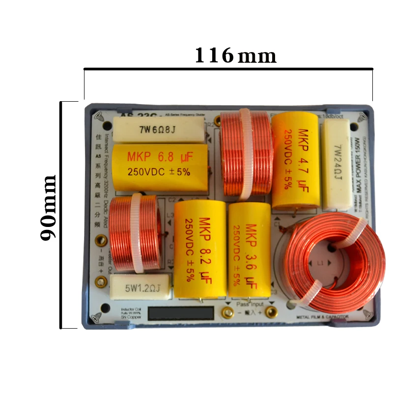 HIFIDIY LIVE AS 23C 2 Way speaker ( tweeter + bass ) Unit HiFi HOME Speaker s audio кроссовер с делителем частоты