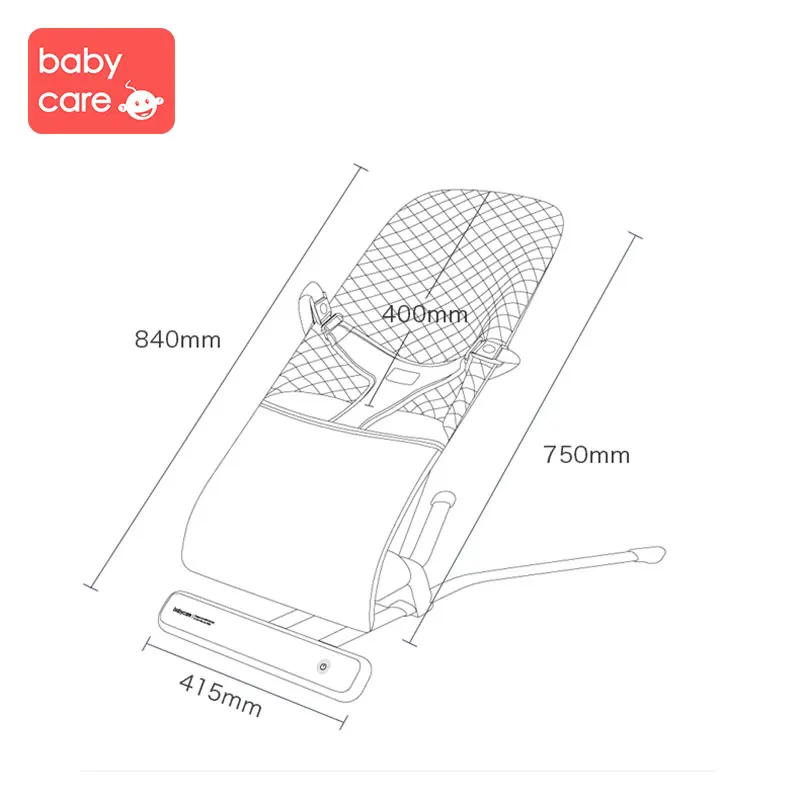 Babycare Электрическое Кресло-Качалка, Детская кукла, стул, сонный 0-9 кг, детская дорожная спальная колыбель-кровать