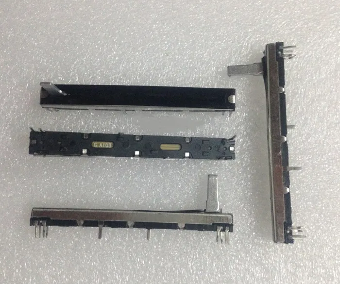 Potenziometro A Scorrimento Dritto 75Mm Doppio Fader A10K Per Potenziometro Soundcraft Efx8 Fader A10Kx2