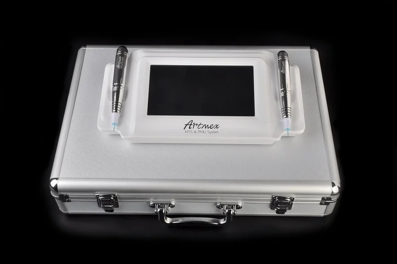 Artmex V8 7 дюймов стекло сенсорный экран МТС+ ГУП Цифровой Татуировки Профессиональный Перманентный макияж машина для бровей