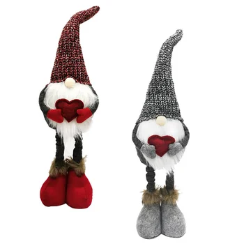 

2pcs Gnome Chic Lovely Cute Standing Doll Table Ornament Gnome Ornaments