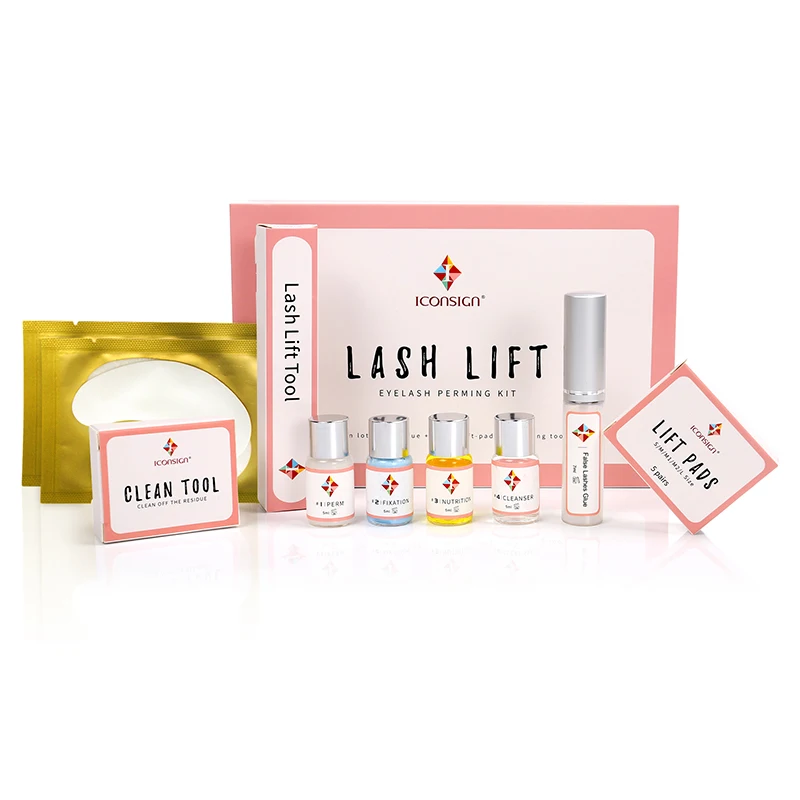 Upgrade Version ICONSIGN lash lift kit eyelash lifting kit Lifting eyelashes make up for eyelash growth Eyelash enhancement kit
