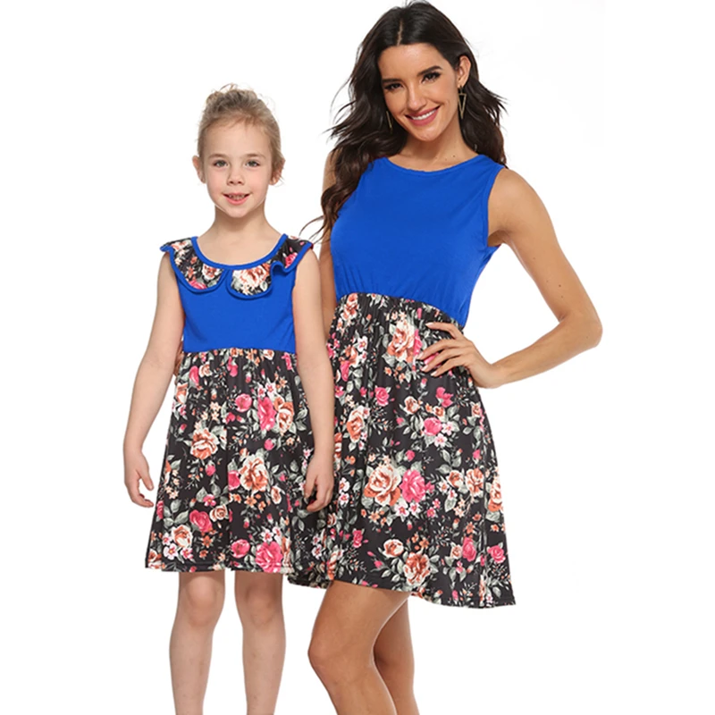 

Mother Daughter Dresses Summer Mommy And Me Matching Clothes Womens Boutique Clothing Mommy and Daughter Matching Floral Clothes