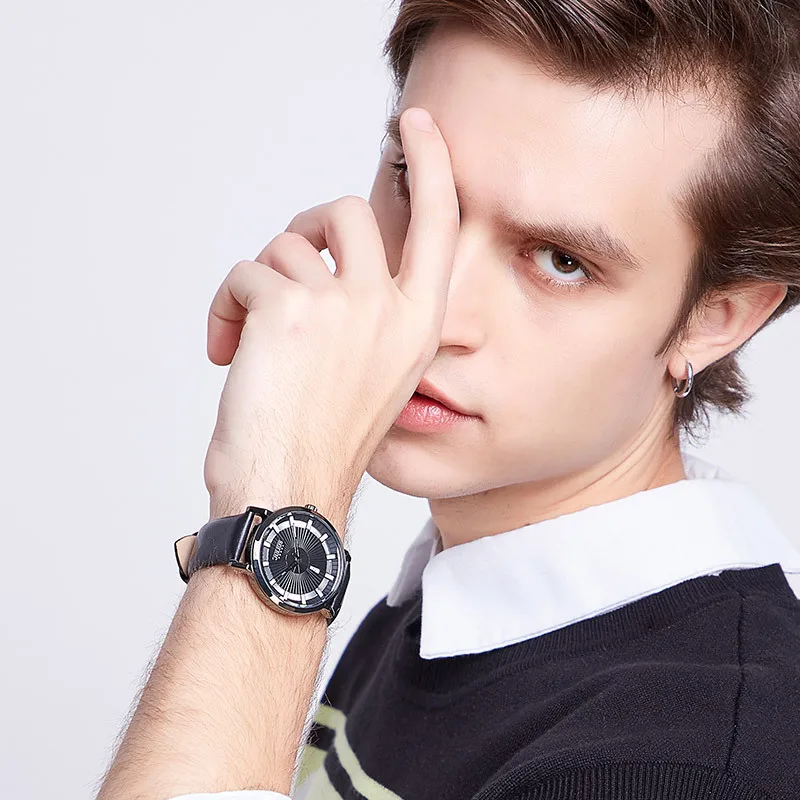 

Julius New Style MEN'S Watch Multi-functional Sports Watch Men Business Watch Night Light MEN'S Watch Jah-103