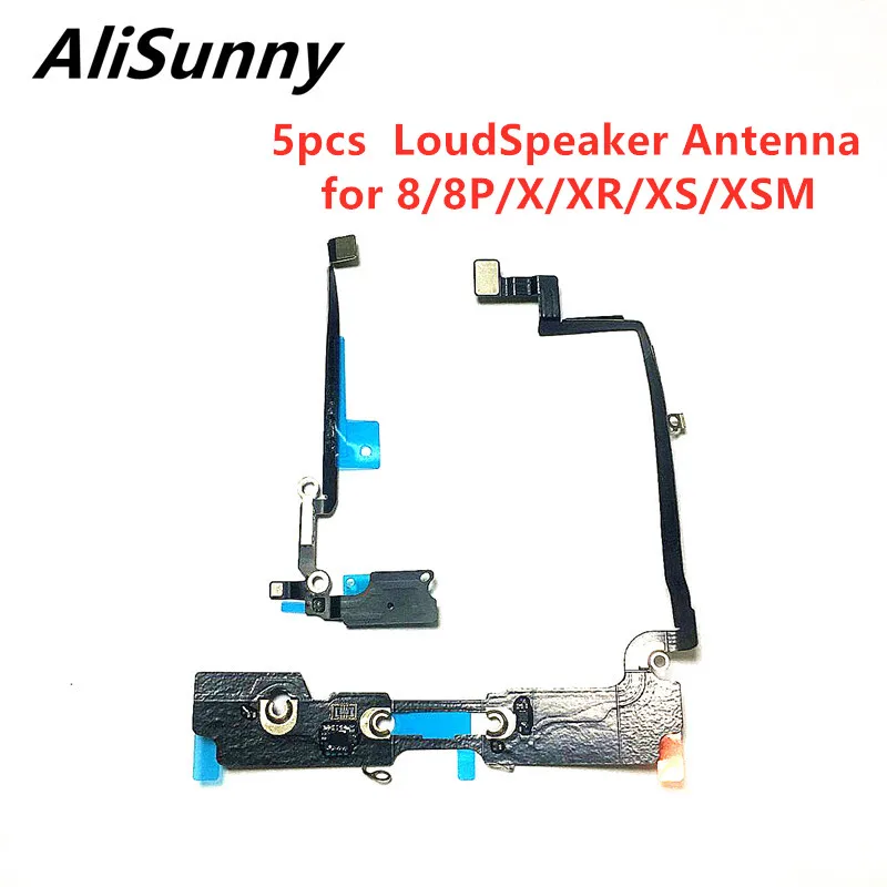 AliSunny 5 шт. динамик антенна гибкий кабель для iPhone 8 Plus X XS Max XR Wi Fi звонок зуммер