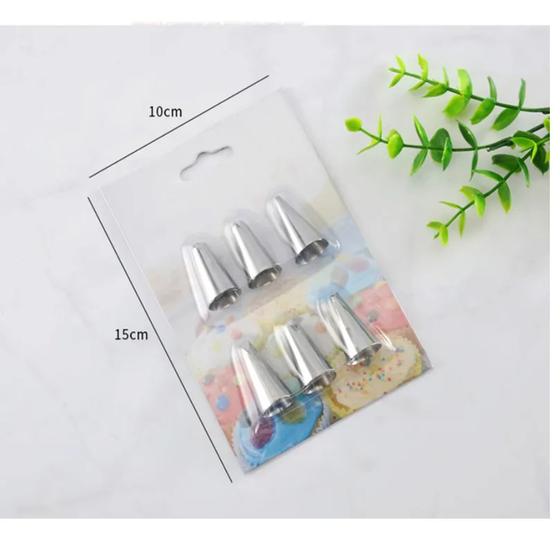 6 шт./компл. насадка для крема рот варенья торт печенье буффы DIY декоратор из