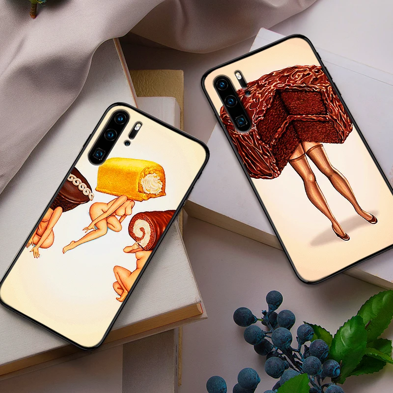 Милый нарядный комбинированный чехол s для huawei P10 P20 2019 P8 P9 Mini P30 LITE Huawi P Smart Z 2018 Pro