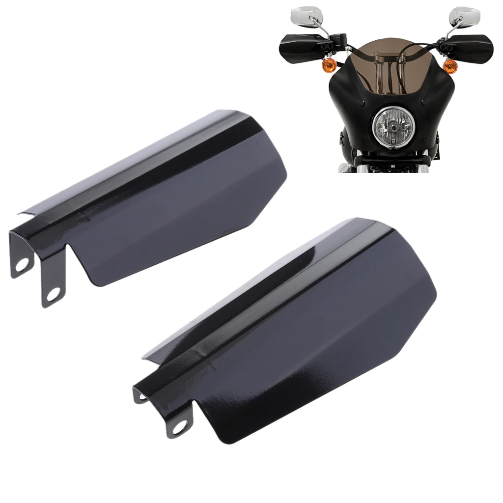 Мотоциклетная нержавеющая защита для рук Dyna's/FXR's Baggers Small