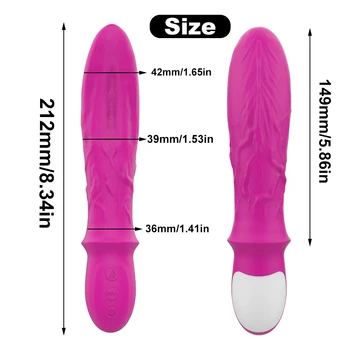 Heating Tongue Vibrator Swing Massage Soft Silicone G Spot 10 Modes Vaginal Clitoris Stimulate Adult Sex Toys for Woman 18+ 5