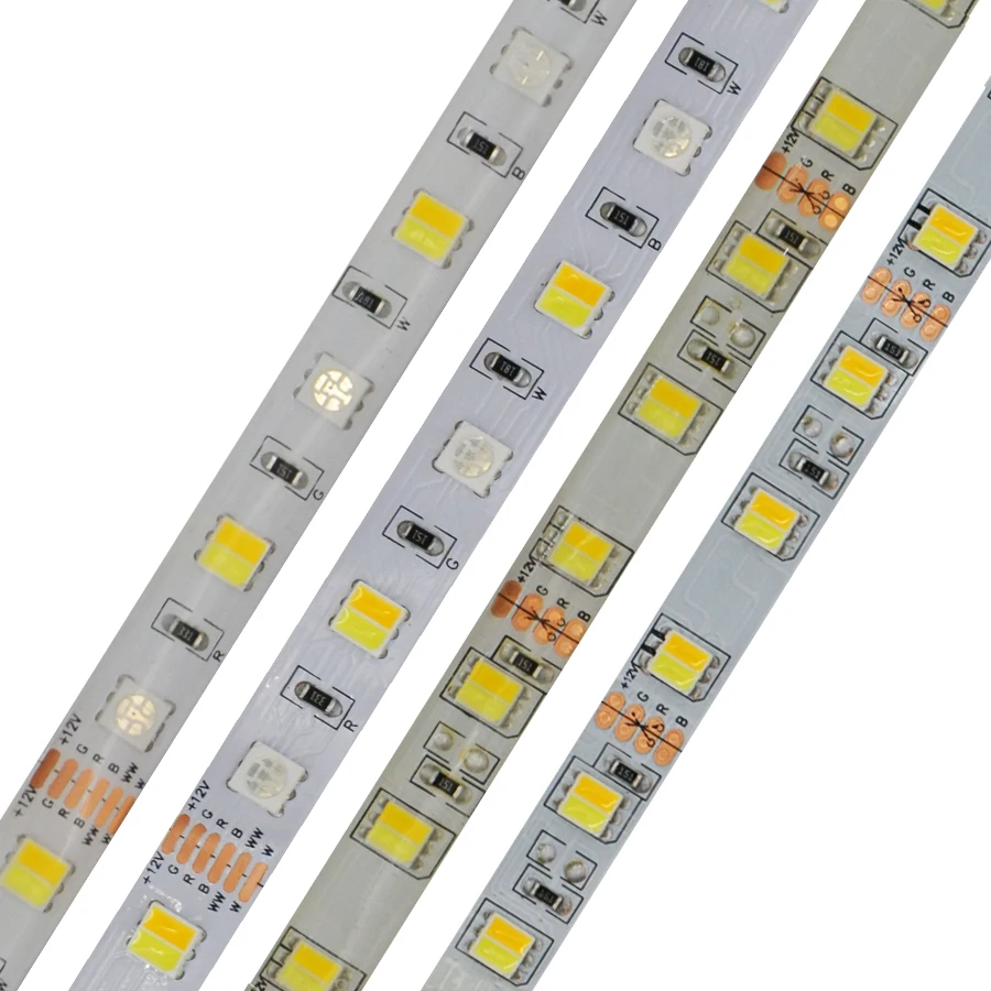 Светодиодный 5050 SMD светодиодные полосы светильник RGBCCT, CCT ультра-гибкий светодиодный Спальня Кухня Гостиная Детская комната Светильник, украшенное мозаикой из драгоценных камней, 12V и 24V