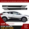 Voiture autocollants pour Toyota Chr 2017 2022 voiture décalcomanies côté carrosserie rayure course Sport graphiques vinyle voiture décoration autocollants ► Photo 1/2