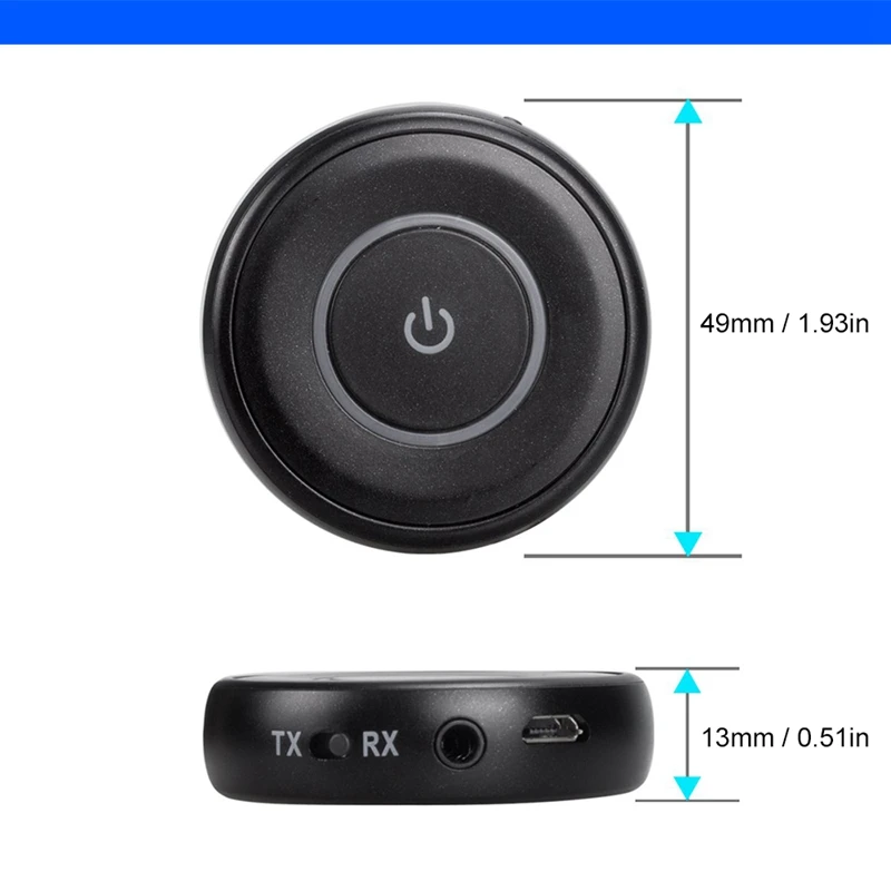 Bluetooth 5,0 передатчик приемник 3,5 мм беспроводной аудио адаптер Aptx Hd низкая задержка 3,5 мм стерео музыка Csr8670