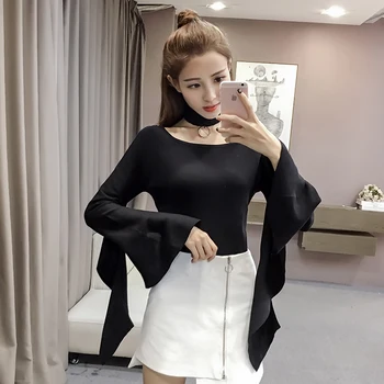 

Sweater Woman Winter 2019 Knitted Sweater Long Sleeve Shirt Pullover Sweaters Women