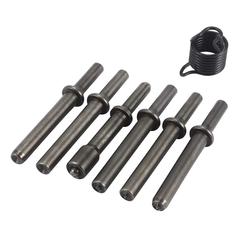 

7 Pcs Great Heavy Duty Smoothing Pneumatic Air Rivet Hammer Tools Kit