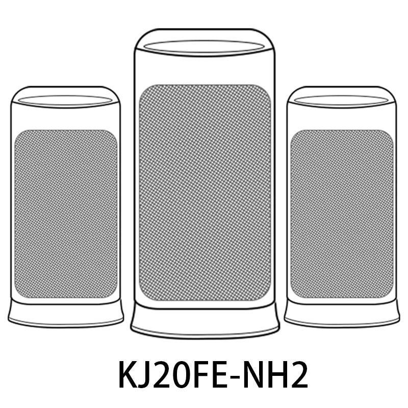 Сменный Композитный фильтр с активированным углем для KJ20FE-NH2 воздухоочистителя