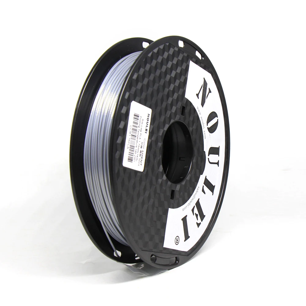 62 3D Printer Filament 1.75 SILK PLA SILVER 500g
