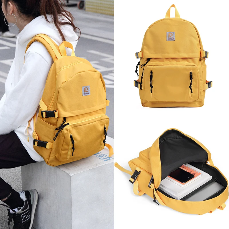 Lightweight School Backpack Classic Water Resistant Casual Daypack for Travel with Bottle Side Pockets High Quality Laptop Bag