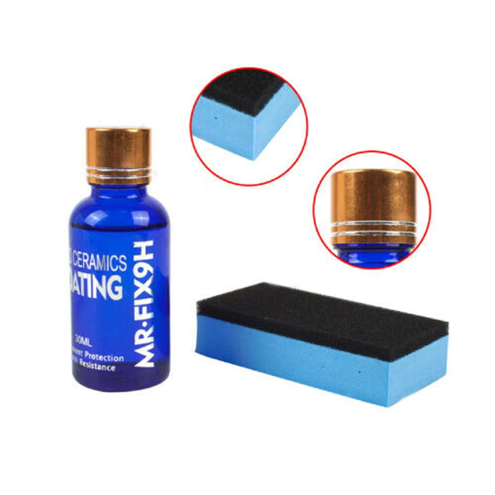 

1 Pc 30ml 9H Car Gloss Ceramic Coating Kits High Quality Anti-Scratch Exterior Care Paint Sealant Plated Film Coating Part