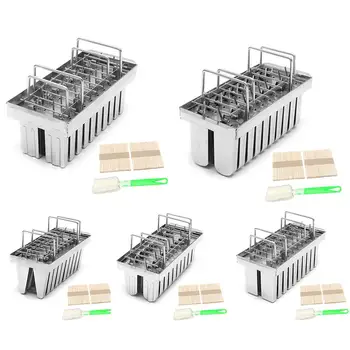 

DIY 20 PCS Stainless Steel Ice Popsicle Mold Ice Cream Cubes Mold