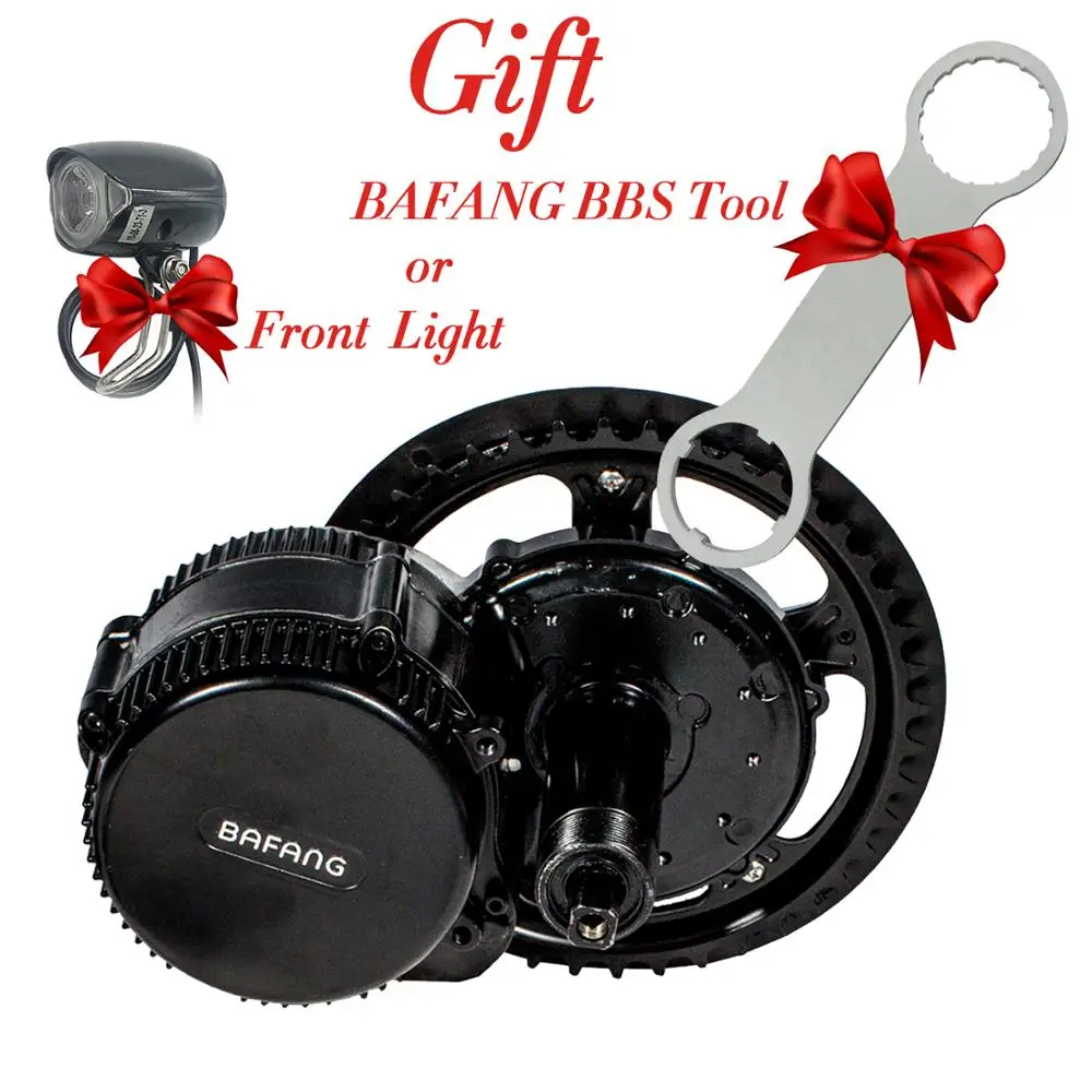 Discount Bafang BBS01B 36V 250W 350W 850C 750C Display Mid Crank Drive Ebike Electric Bicycle Motor Kit Kits with Gear Sensor Connector 5