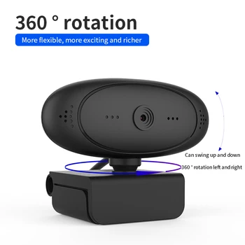 

Webcam 1080P Auto Focus Built-in Microphone High-end Video Call Camera Computer Peripherals Web Camera Clip On For PC Laptop