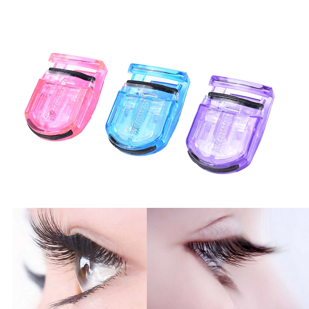 

High Quality 1 pcs Fashion Makeup Tool Mini Portable Professional Curling Eye Lash Eyelashes Curler Curling Clip