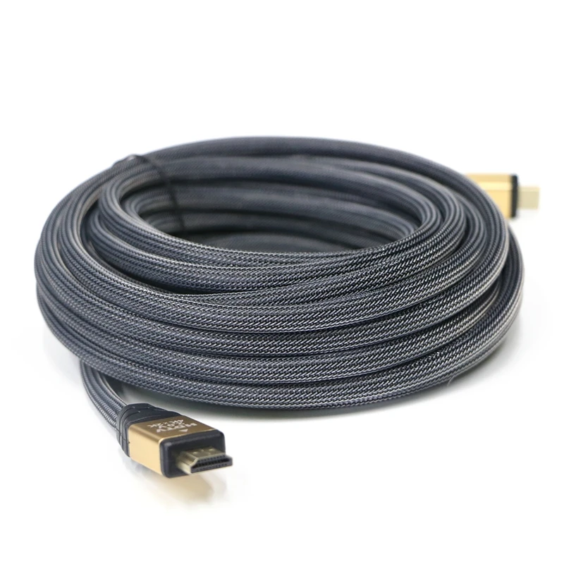 Кабель HDMI версии 2,0 4K* 2K 60HZ(совместим с 3D, 1080 P) HD видео кабель 15 м