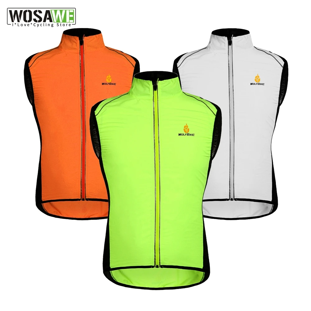 WOSAWE жилет для велоспорта ветрозащитный водонепроницаемый MTB дорожный велосипед