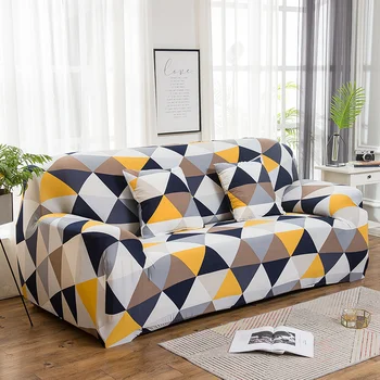 

printing Sofa Covers for Living Room Modern Elastic Sofa Slipcovers 1/2/3/4 Seater Sectional Couch Covers housse de canapé