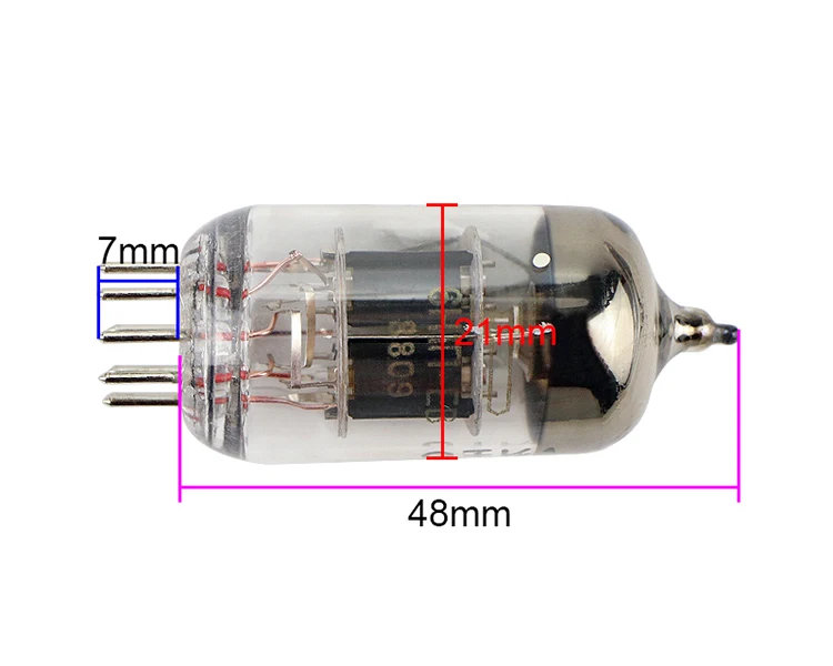 GHXAMP Amplifier 6H1n-EB Electron Tube Preamp Valve Enhance Speaker Low Frequency Replacement 6N1 ECC85 6AQ8 Vacuum Tube 2pcs