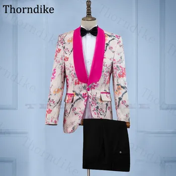

Thorndike Custom Made Suits Slim Fit Single Breast Mens Suits Bespoke Groom Tuxedo Blazer for Wedding Prom Jacket Pants Terno