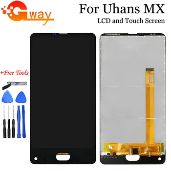 

5.2" Black For Uhans MX LCD Display Touch Screen Digitizer Assembly Spart Parts For Uhans MX Phone Accessory+Free Tools