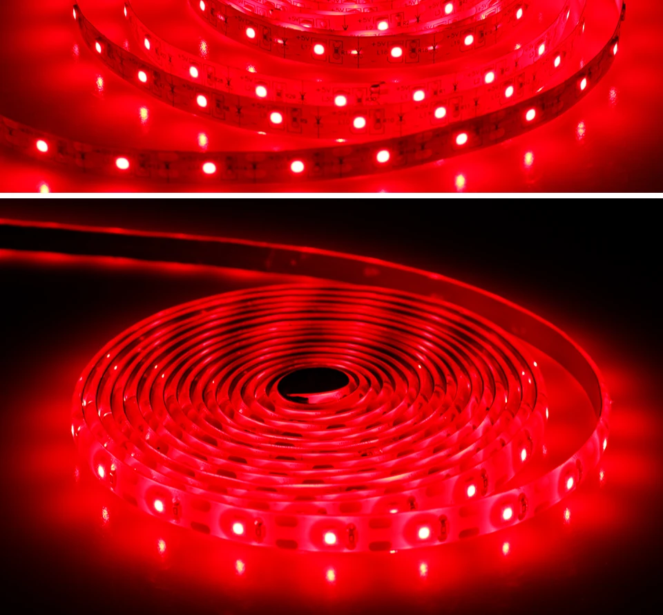 LED Plant growth light strip 2835SMD Lamp Beads DIY Red Spectrum Indoor Seedling Vegetable 0.5M 1M 1.5M 2M 2.5M 3M Holiday (10)