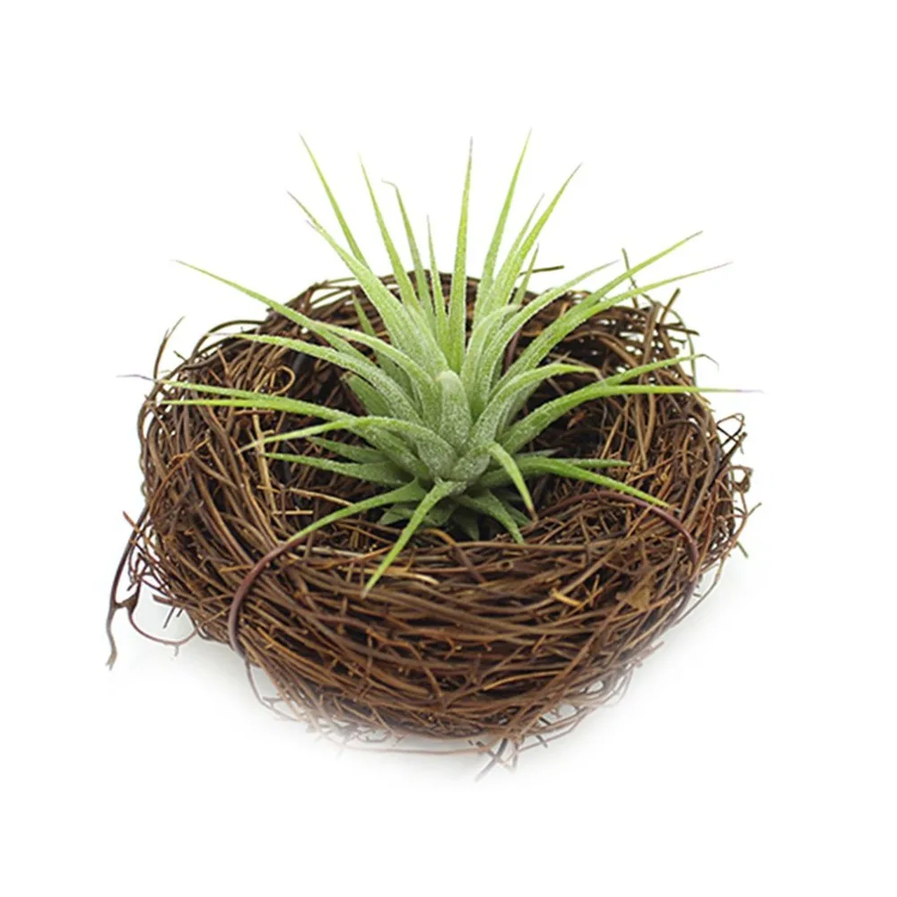 Rattan Nesting Bird Nest Props Handicrafts Henhouse Home Decoration Decoration Natural Handmade Easter Bird's Nest