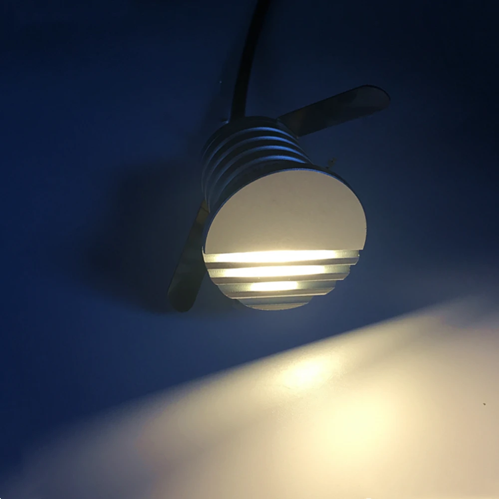Outdoor 1W LED Stairs Light 12V IP67 Waterproof Garden Underground Lighting Led Underground Light